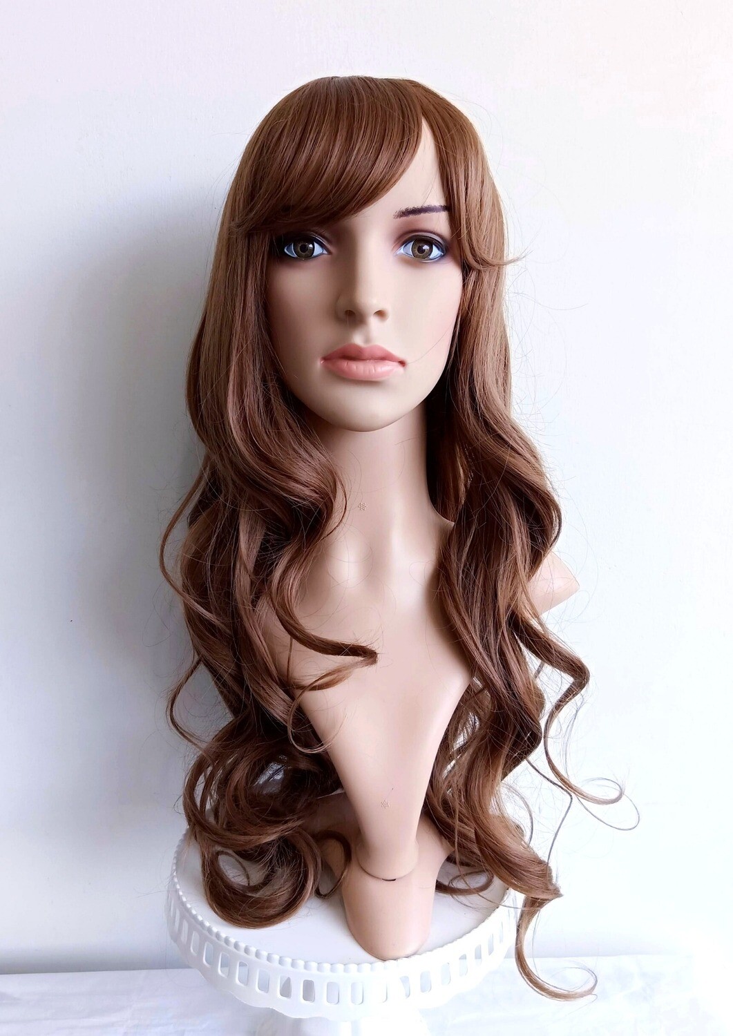 Peluca Ondulada Cenizo Peluca Ondulada Cenizo