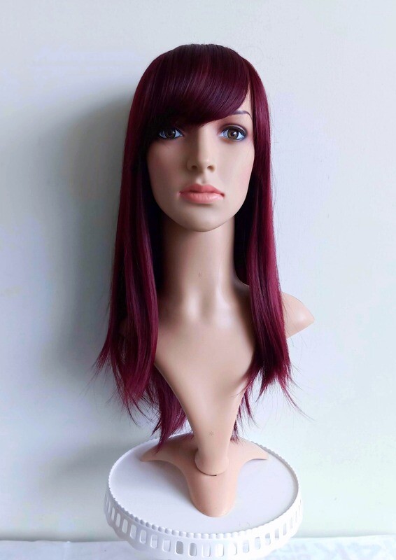 Peluca lacia mediana