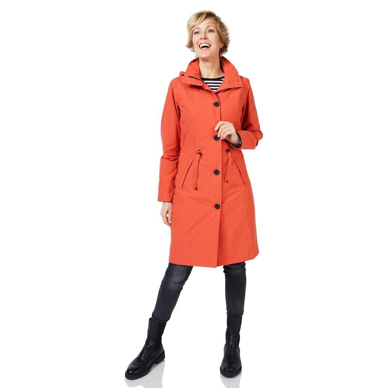 Happy Rainy Days Coat Hot sauce 2786 PORTO