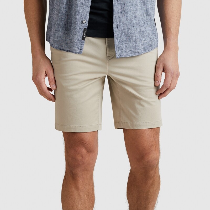 Vanguard CHINO SHORTS FINE TWILL STRETCH Pure Cashmere VSH2304650