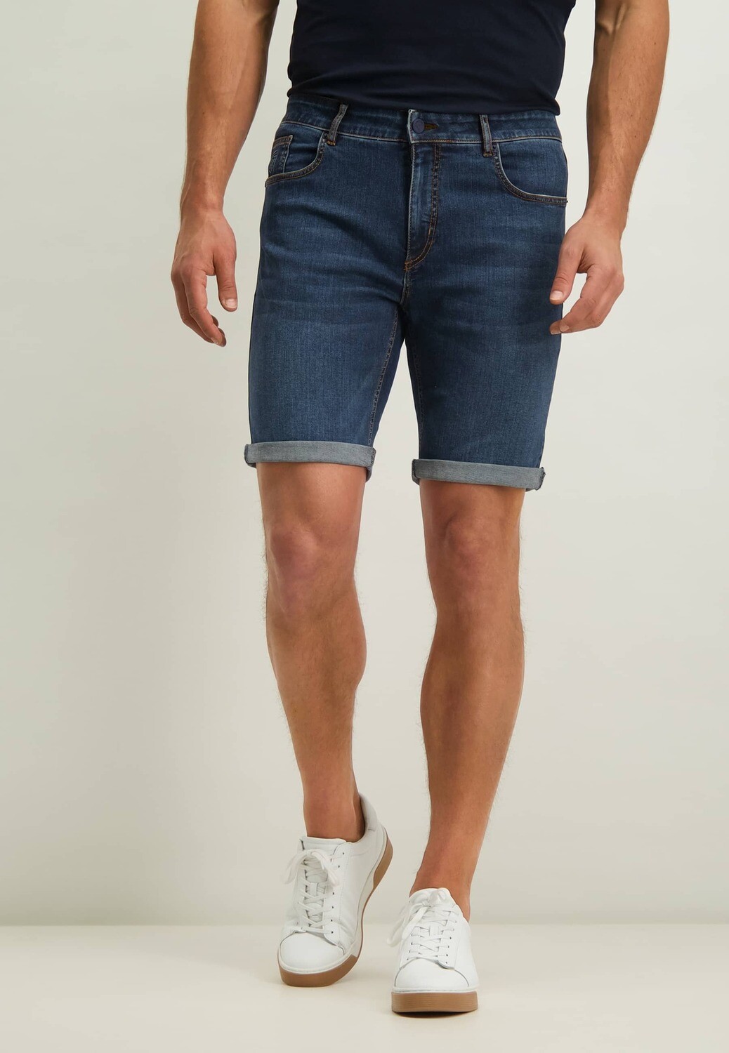 State of Art Bermuda Denim Blauw 67813917
