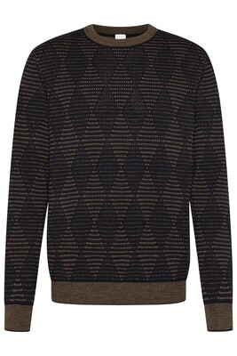 Bugatti HERREN PULLOVER 1/1 ARM Cognac 45530 7400