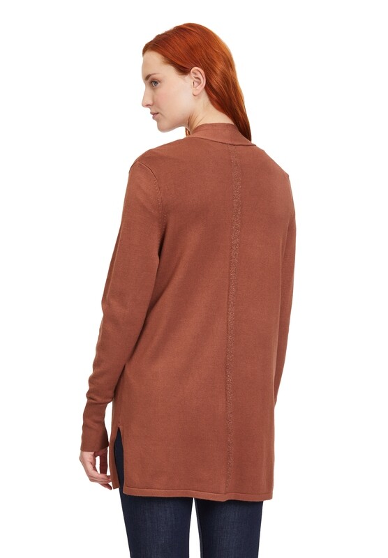 Betty Barclay Strickjacke Lang 1/1 Arm Rood 50011036