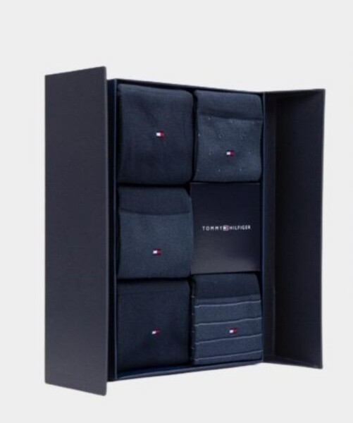 Tommy Hilfiger MEN SOCK 5P GIFTBOX BIRDEYE Grijs 701224442