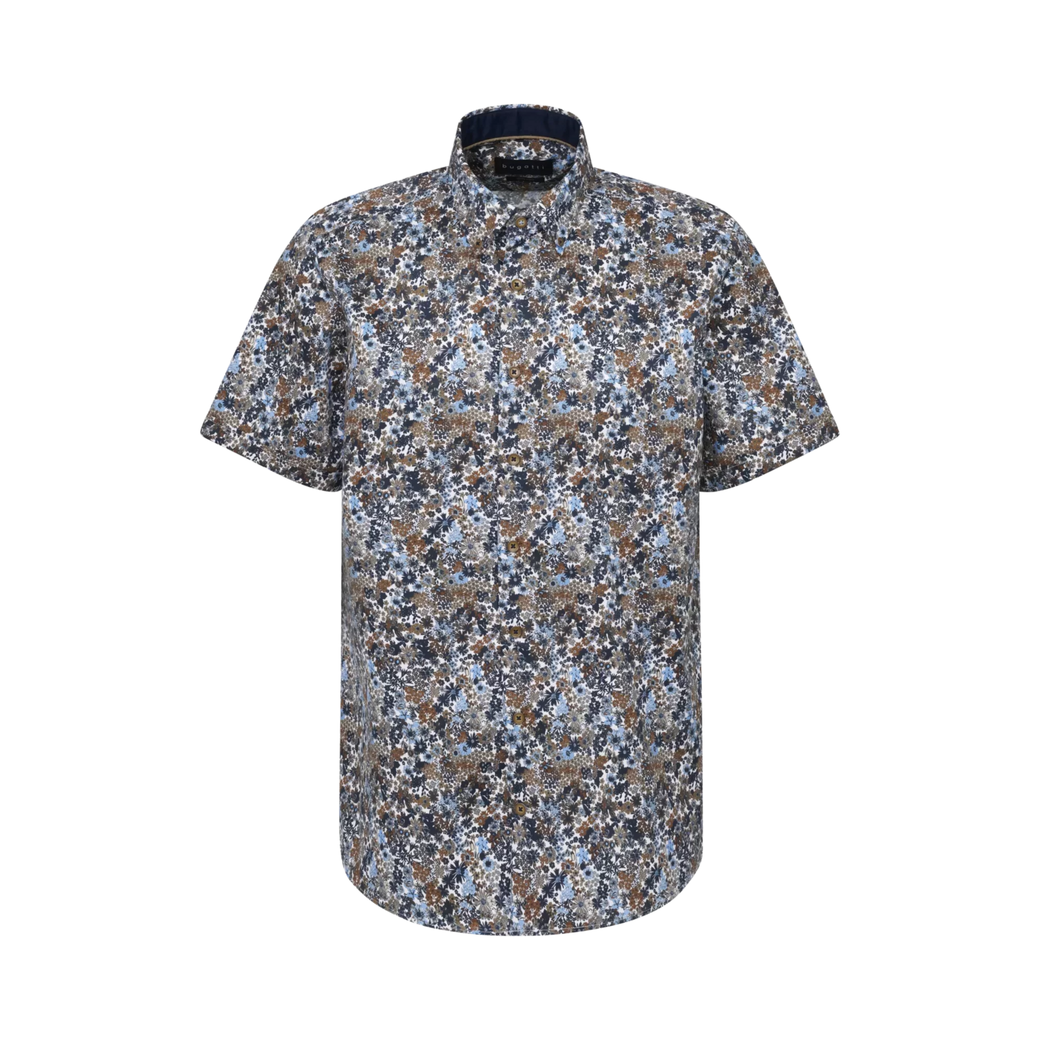 Bugatti FREIZEITHEMD 1/2 ARM Blauw 58505A 9450