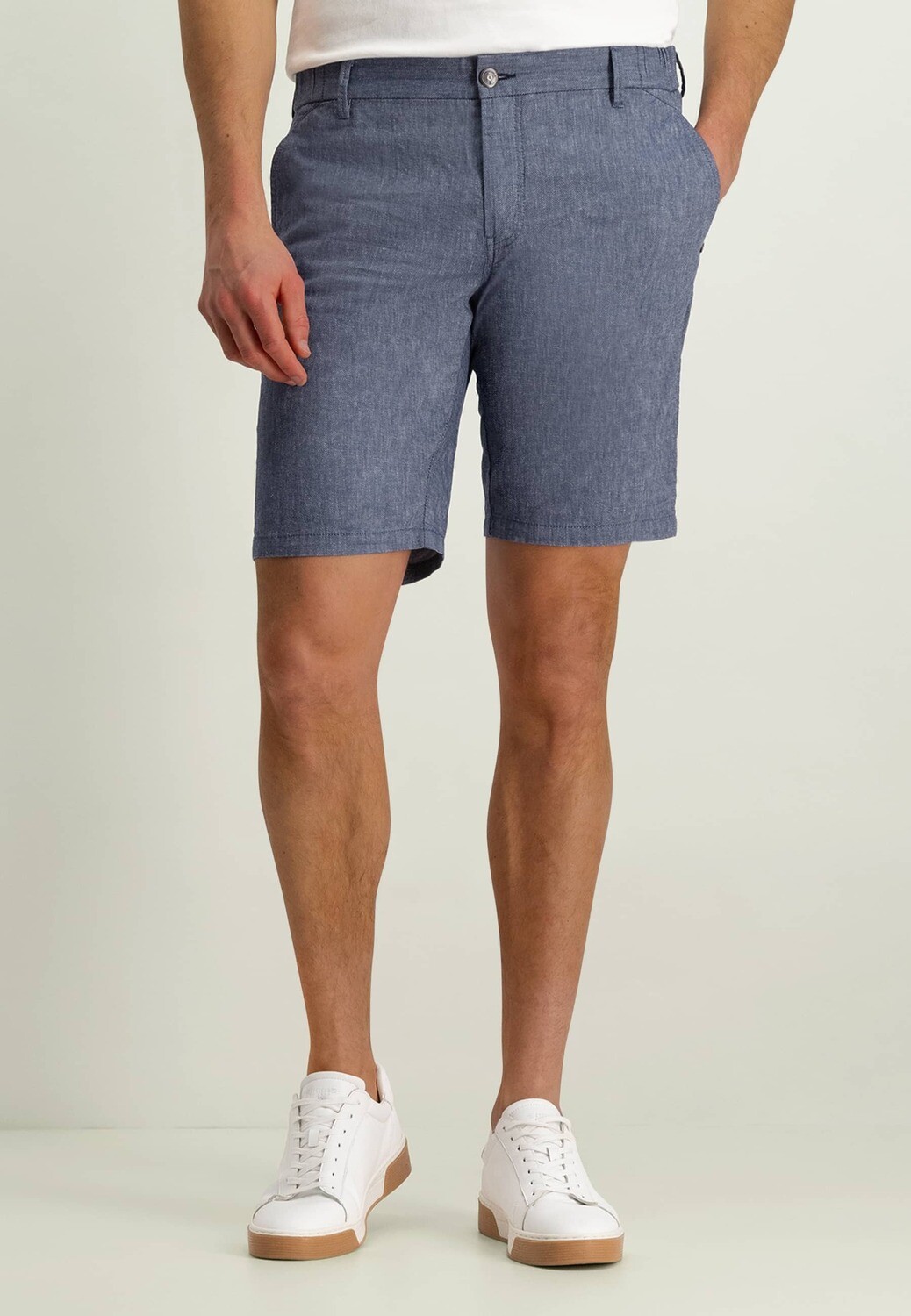 State of Art Bermuda Plain Chino Blauw 67114658