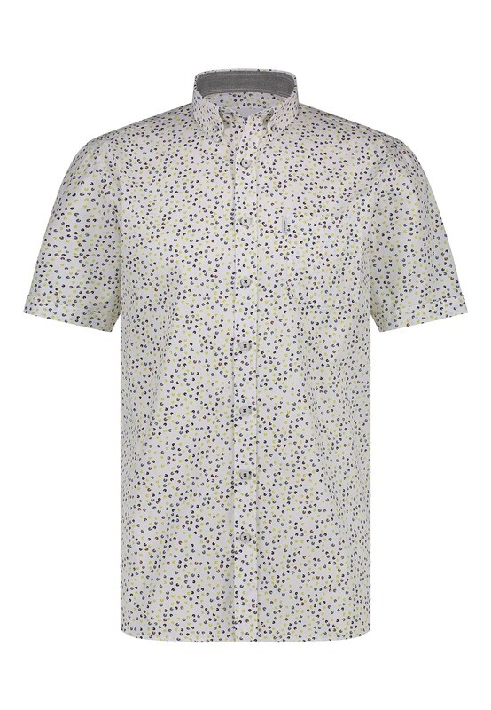 State of Art Shirt SS Printed Pop Wit 26414201