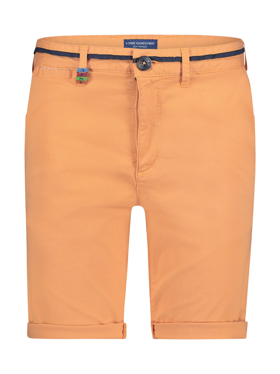 A Fish Named Fred Bermuda garment dye Coral 28.222