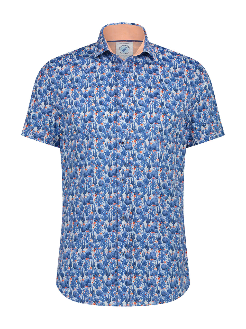 A Fish Named Fred Shirt SS cactus Jeans Blue 28.056