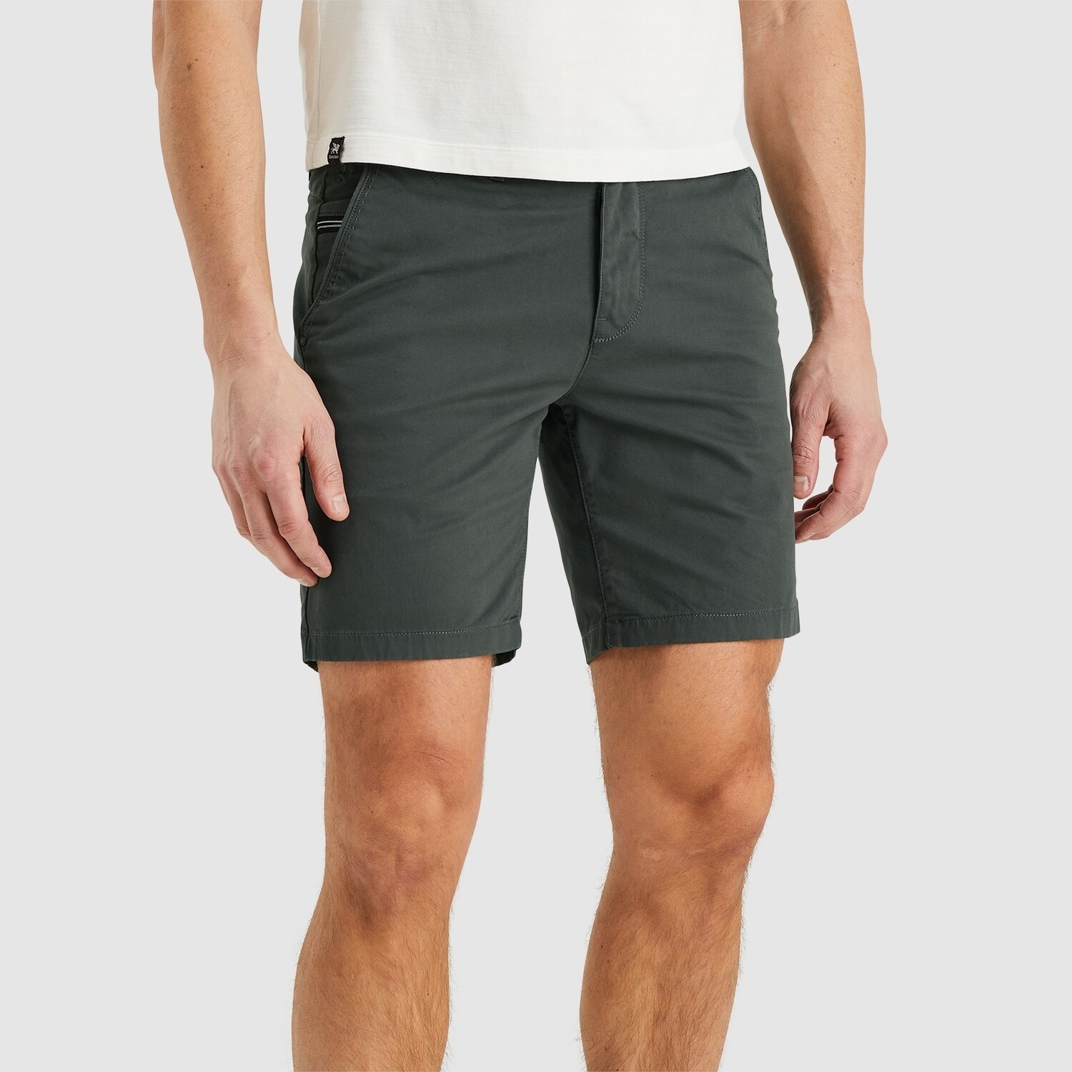 Vanguard V65 SHORTS FINE TWILL STRETCH Grijs VSH2404668