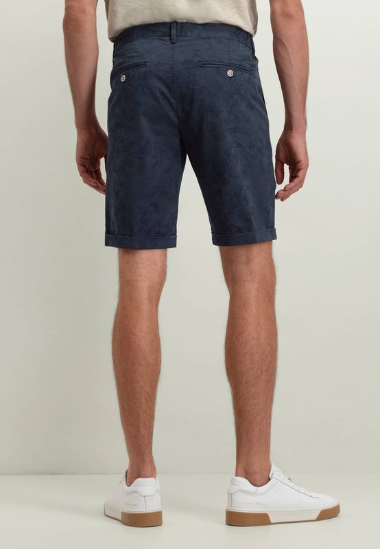 State of Art Bermuda Printed Berm Blauw 67414915