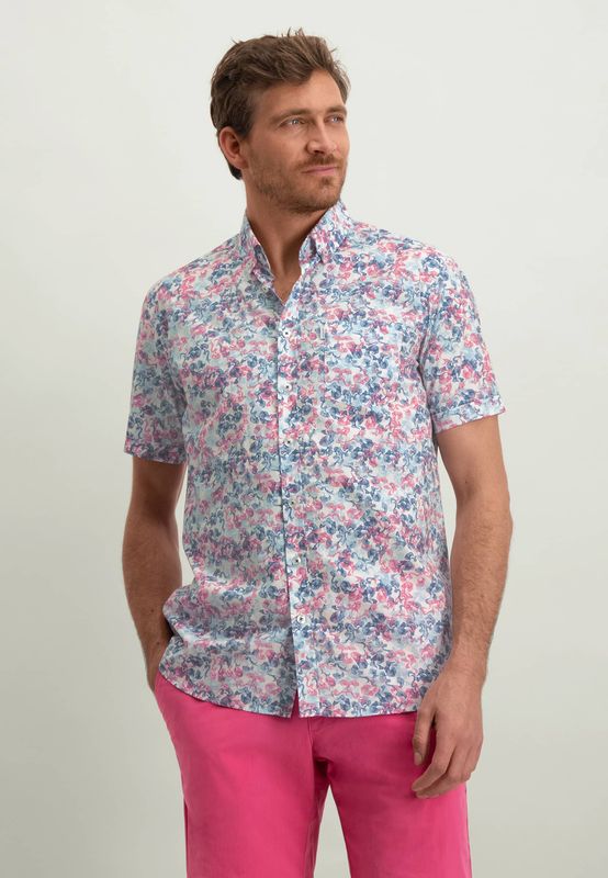 State of Art Shirt SS Print Popli wit:flamingo 26414901