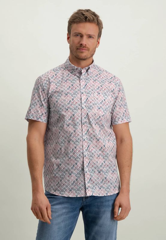 State of Art Shirt SS Print Popli wit:roze 26414207
