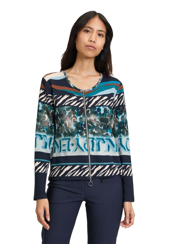 Betty Barclay Sweat blazer Kurz 1/1 Arm Dark Blue/Mint 23162889