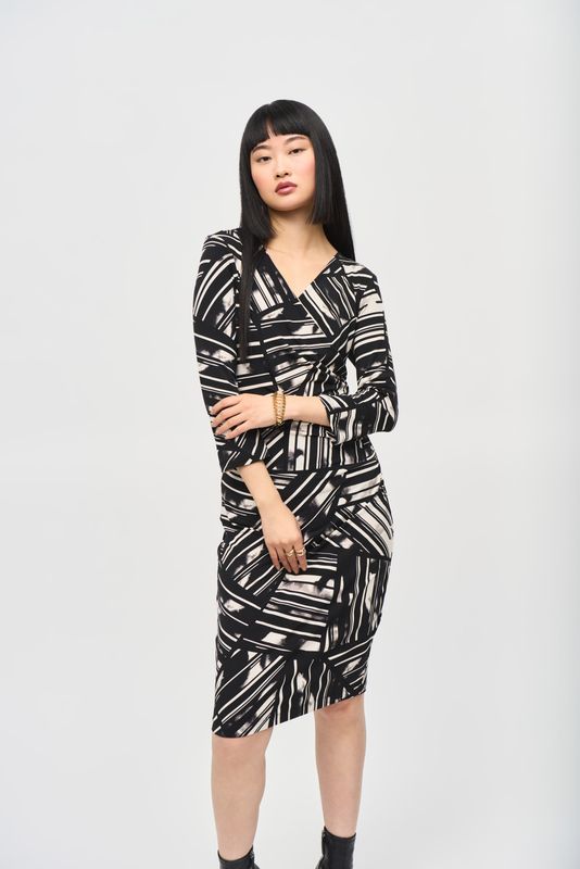 Joseph Ribkoff LDS Dress Zwart 243322