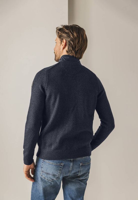 State of Art Cardigan Plain - Nyl Blauw 16124046