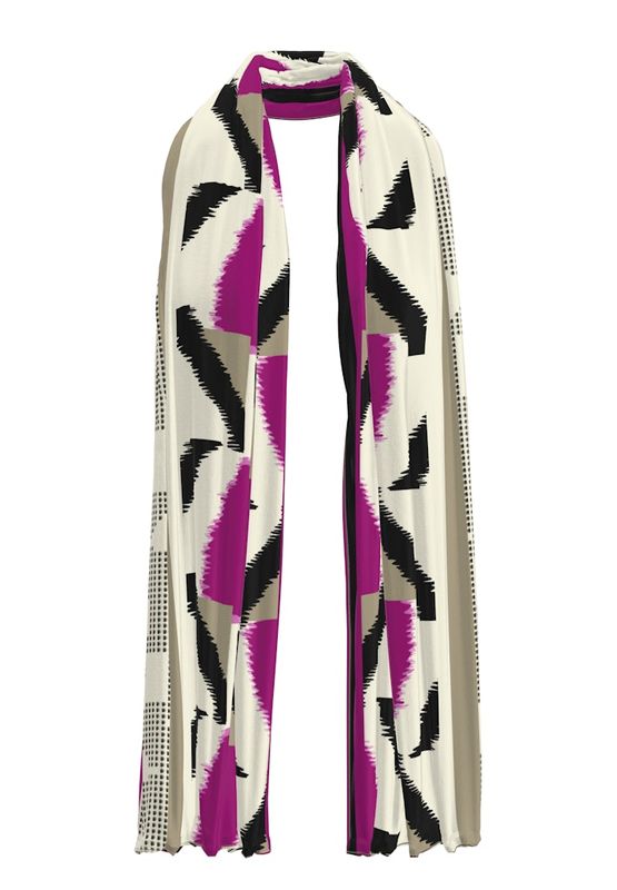 Frank Walder shawl red Print W42309770