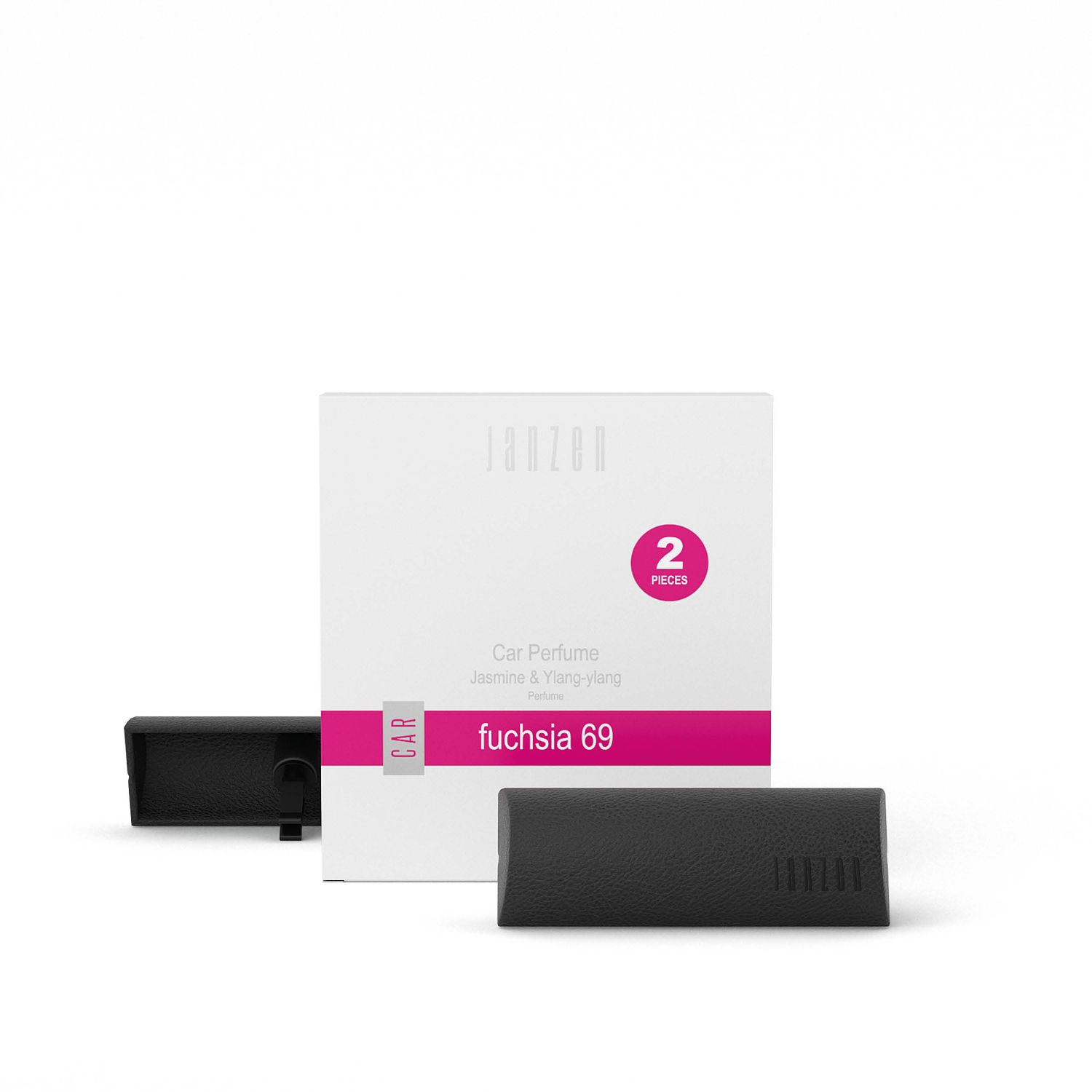 Janzen Car Perfume 2 stuks Fuchsia 69 50069