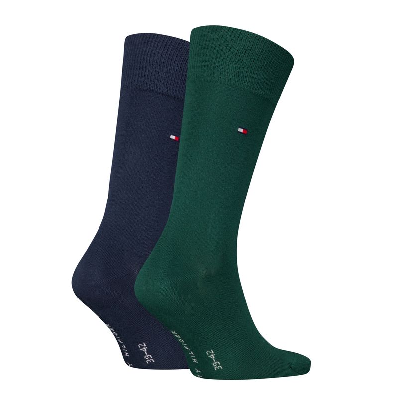 Tommy Hilfiger TH MEN SOCK CLASSIC 2P Groen 371111