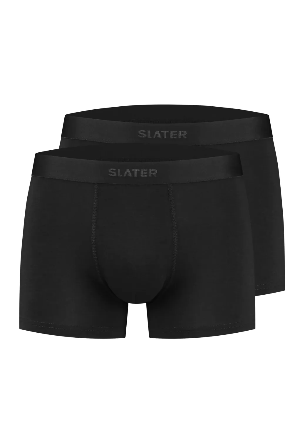 Slater Bamboo BOXER 2-pack boxershort Zwart 8820-Slater