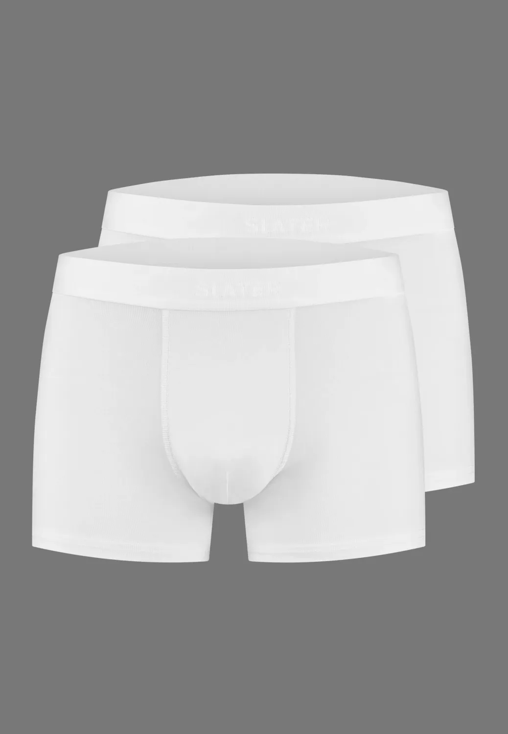 Slater Bamboo BOXER 2-pack boxershort Wit 8800-Slater