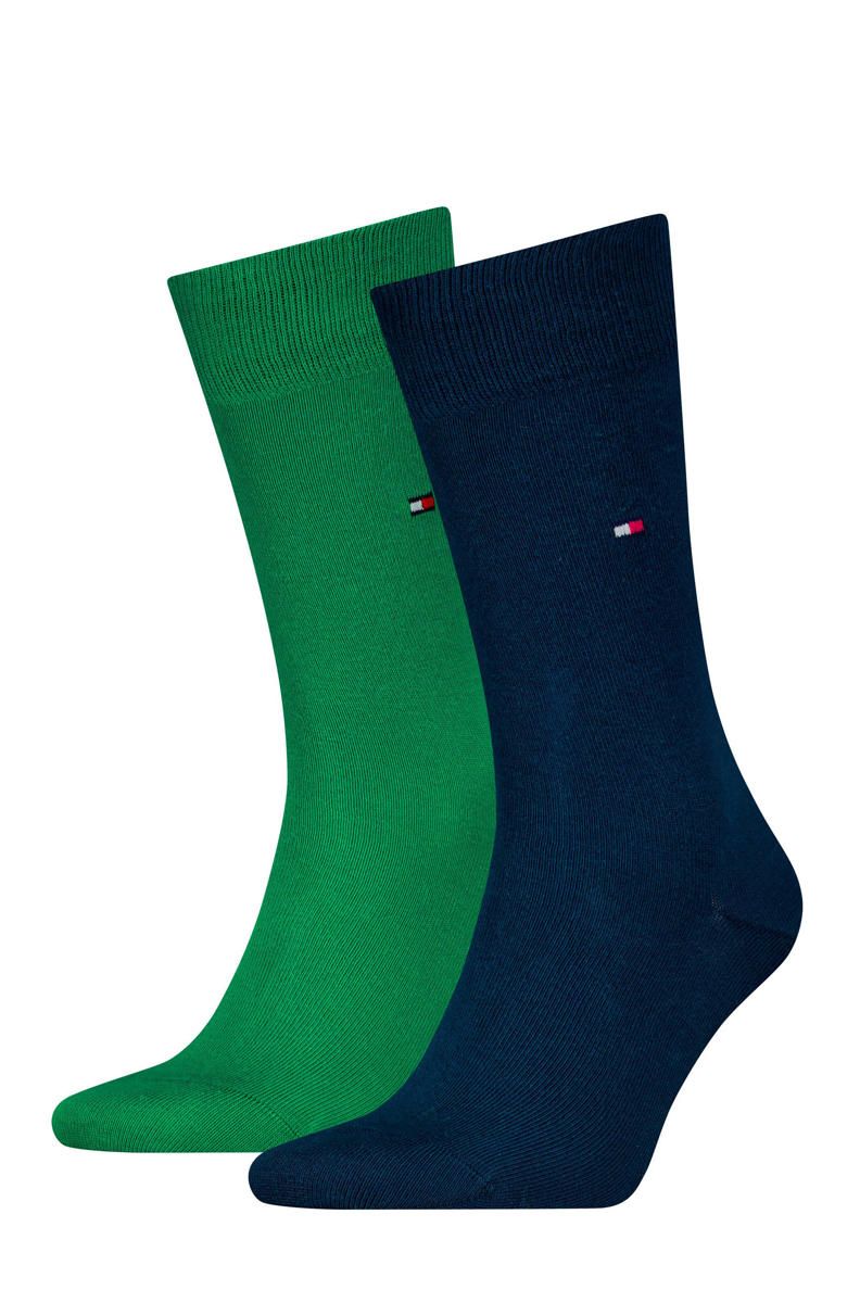 Tommy Hilfiger TH MEN SOCK CLASSIC 2P, 39/42 OLYMPIC GREEN 371111