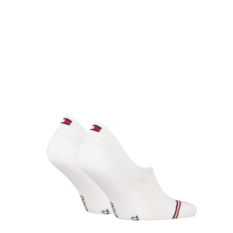 Tommy Hilfiger sneaker sokken TH UNI TJ FOOTIE 2P ICONIC white 701228179