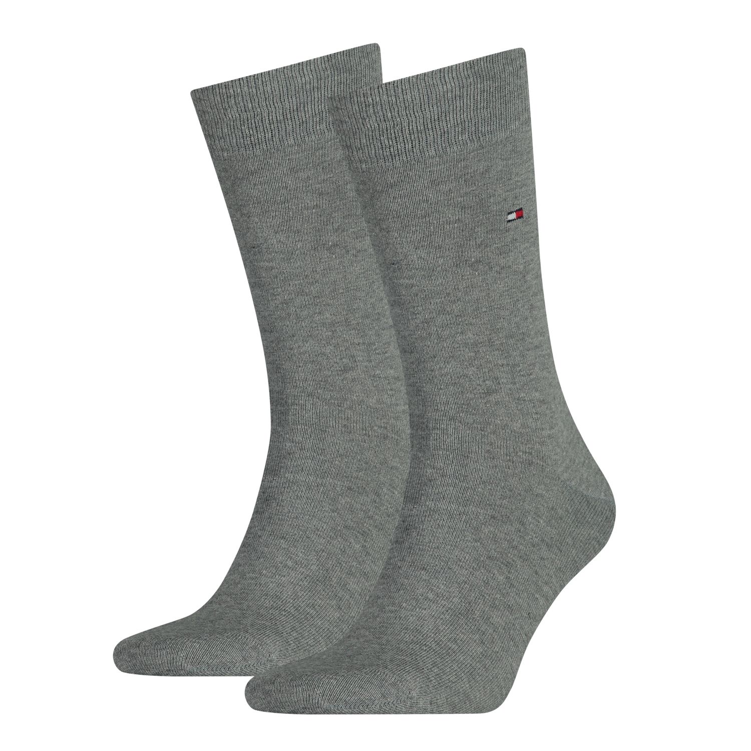 Tommy Hilfiger TH MEN SOCK CLASSIC 2P middle grey melange 371111