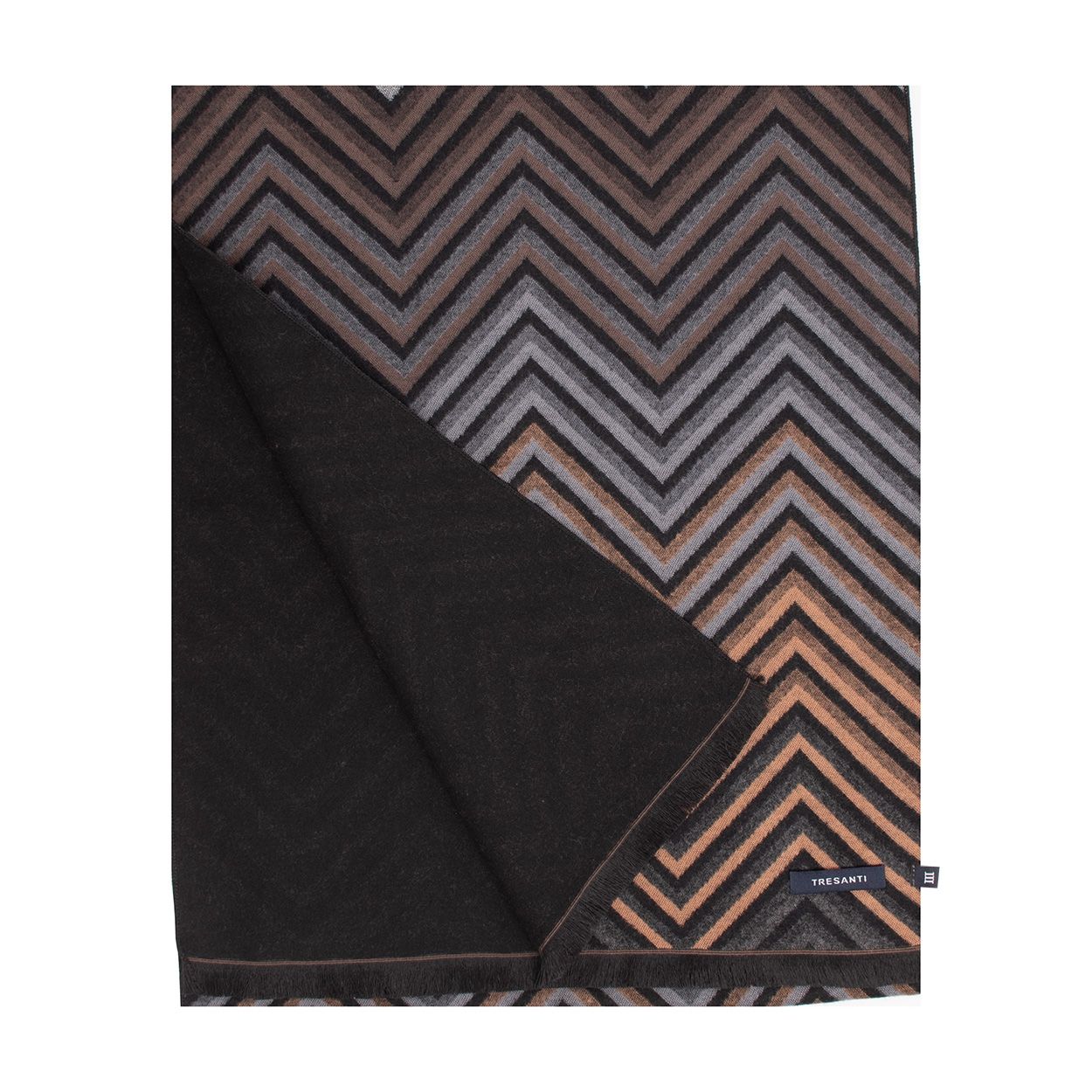 Tresanti DEMOCRITO | Viscose scarf with faded Brown TRSCIE217