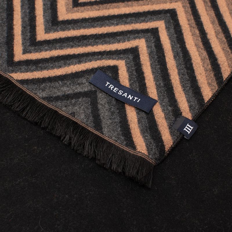 Tresanti DEMOCRITO | Viscose scarf with faded Brown TRSCIE217