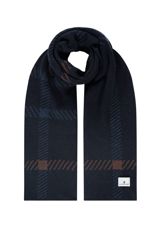State of Art Shawl Knitted donkerblauw:kobalt 82524861
