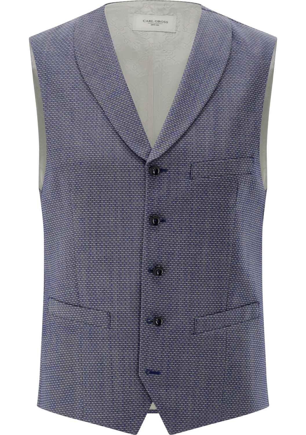 Carl Gross CARL GROSS + Weste/Waistcoat blau 10.076N1 / 342053