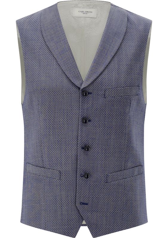 Carl Gross CARL GROSS + Weste/Waistcoat blau 10.076N1 / 342053