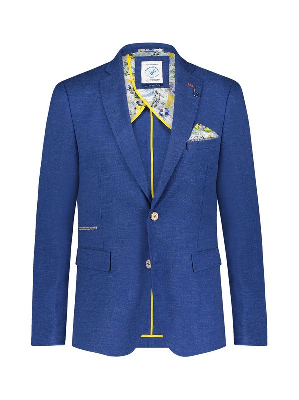A fish named Fred Blazer blue linen look Blue 26.01.100