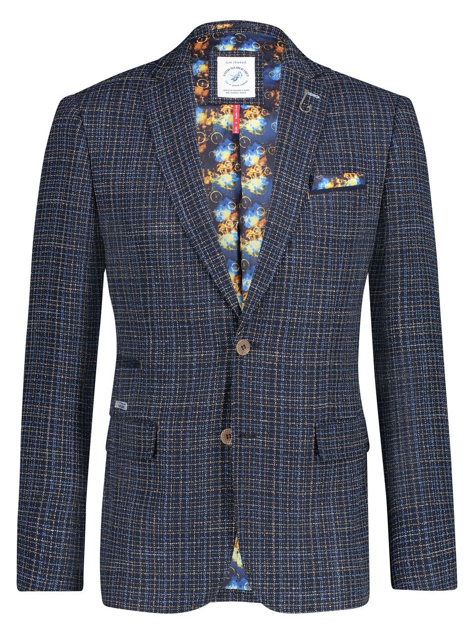 A Fish Named Fred Blazer A Fish Named Fred Blauw 21.01.104