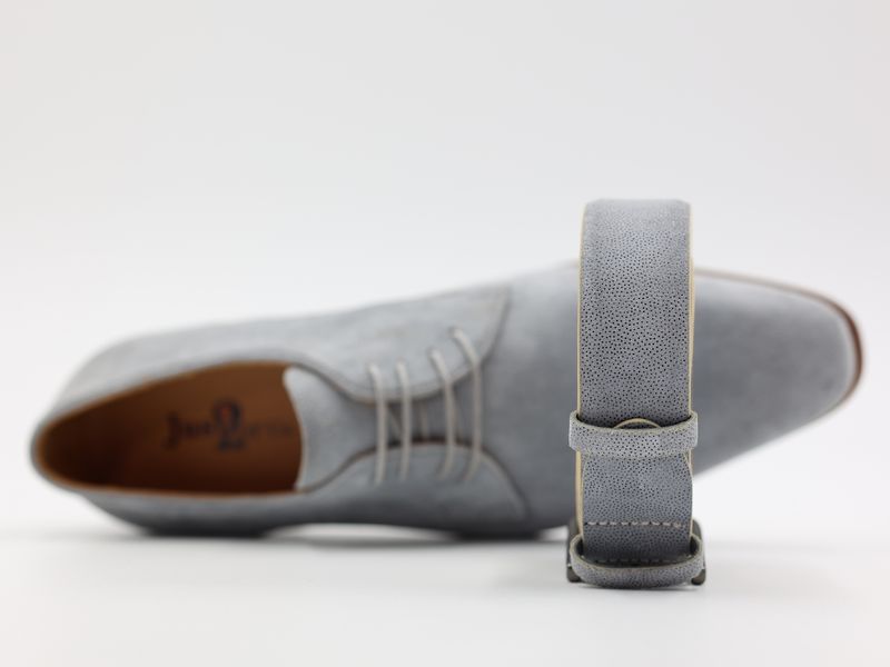 Melik Shoes Just2ofus Riem Cloud suede 7674108 06 R