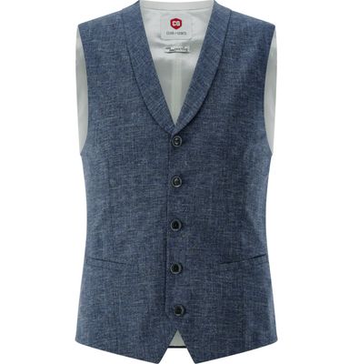 Your Own Party by CG - CLUB of GENT: Gilet Your Own Party blau mittel 20.170S0 /