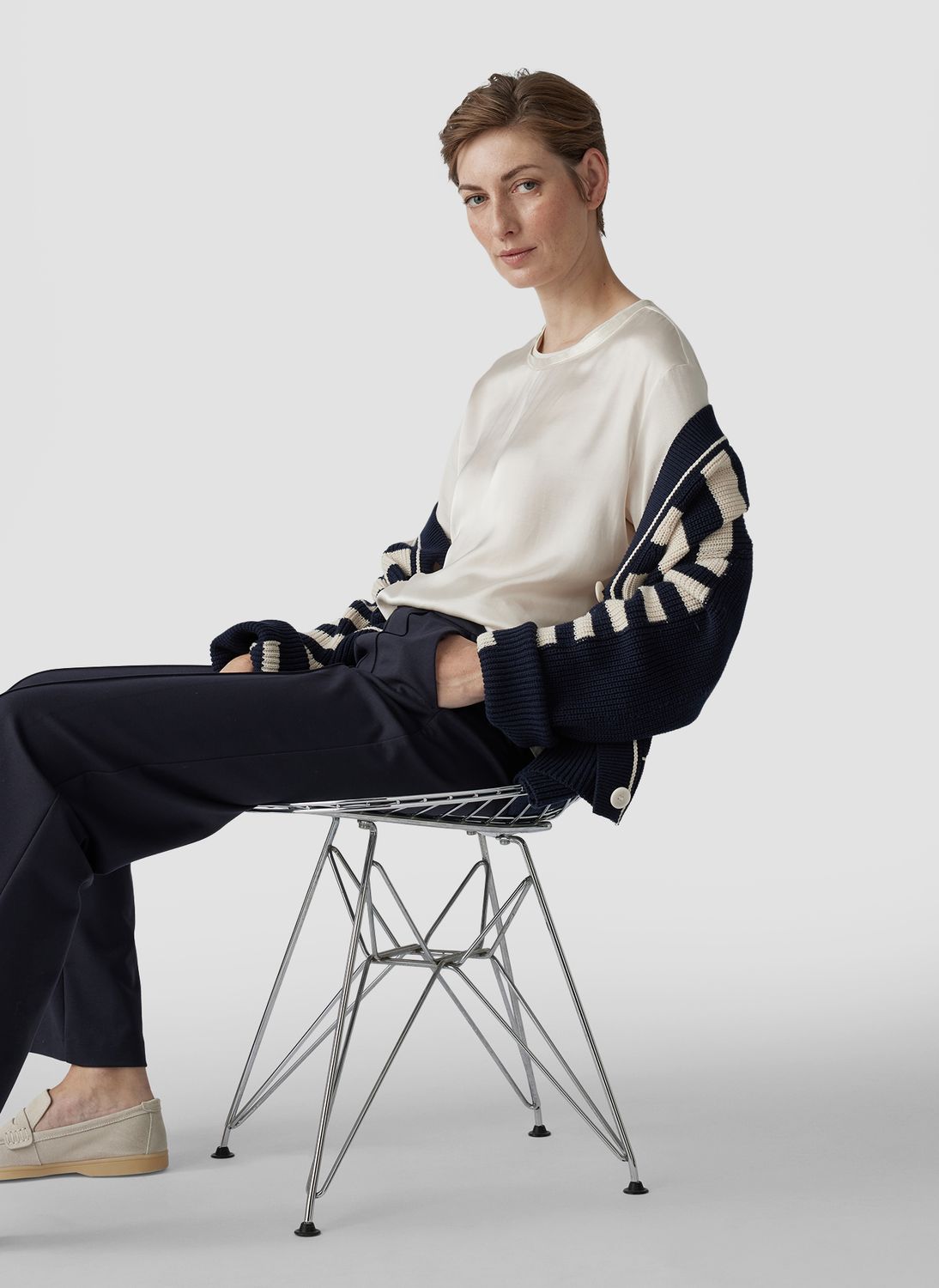 Le Comte T-Shirt Elfenbein 54-610304