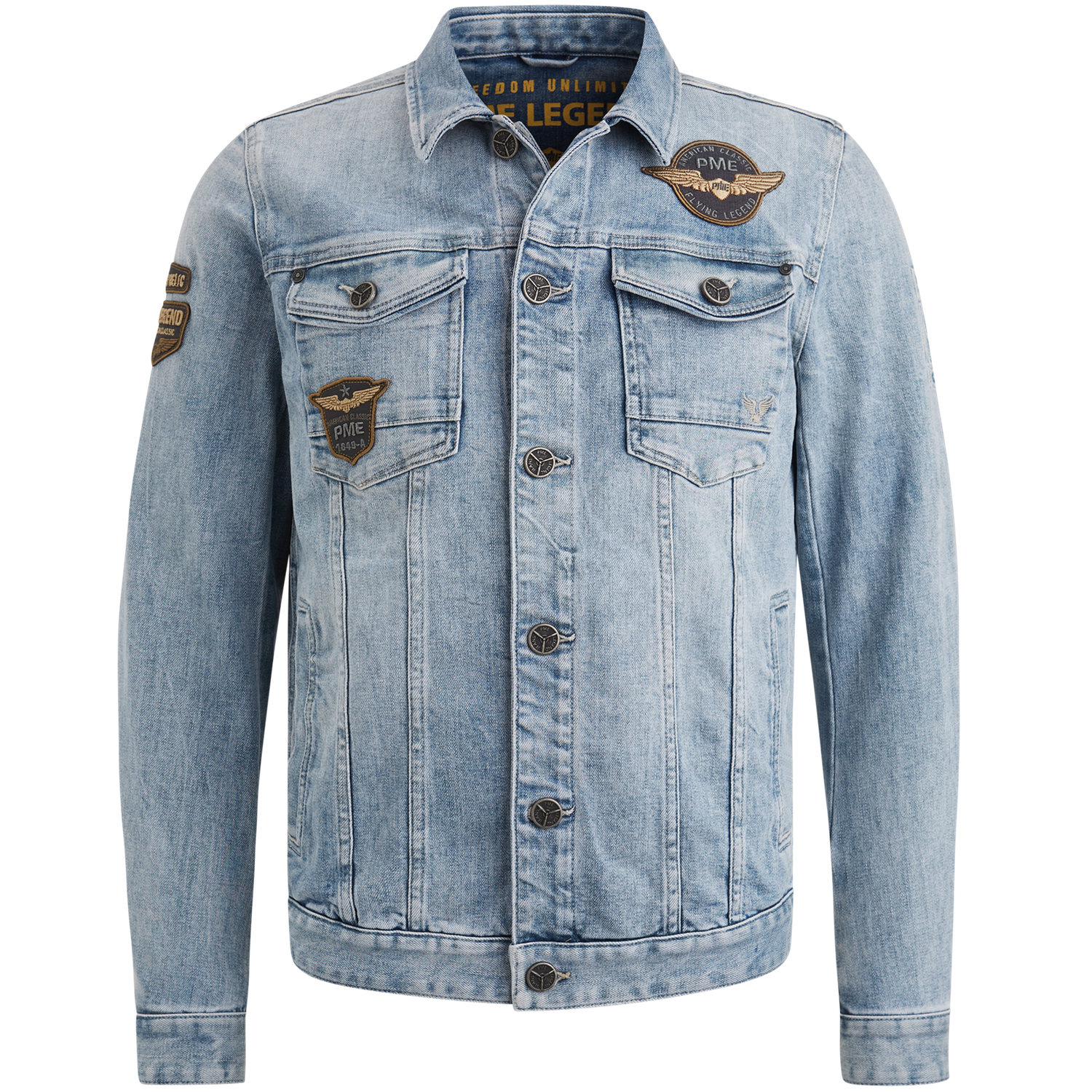 PME Legend DENIM JACKET SUMMER BLUE TONE Summer Blue Tone PDJ2502701