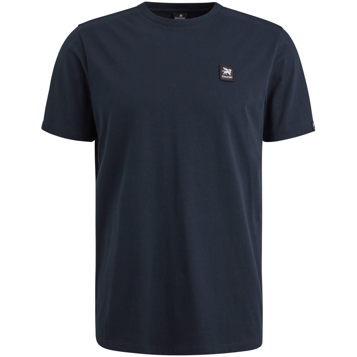 Vanguard R-neck cotton elastan jersey versa Blauw VTSS2502501