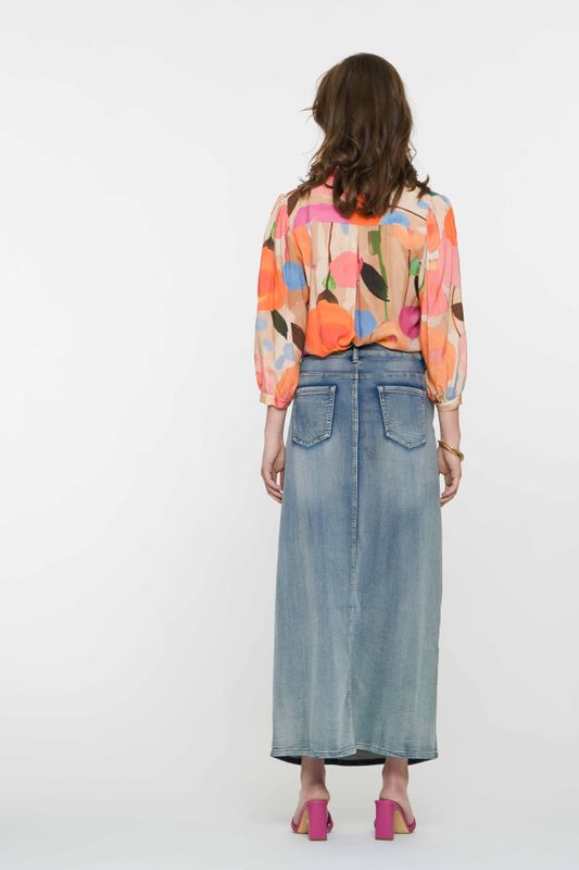 Geisha Skirt Blauw 56006-10