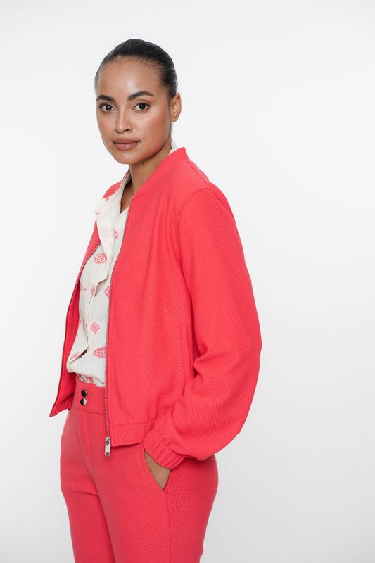 Geisha Bomber comfy Rood 55060-21