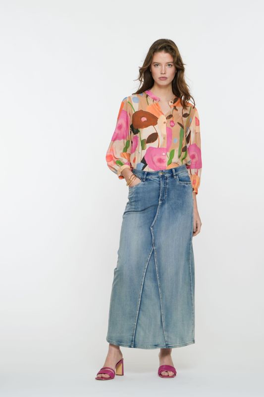 Geisha Skirt Blauw 56006-10