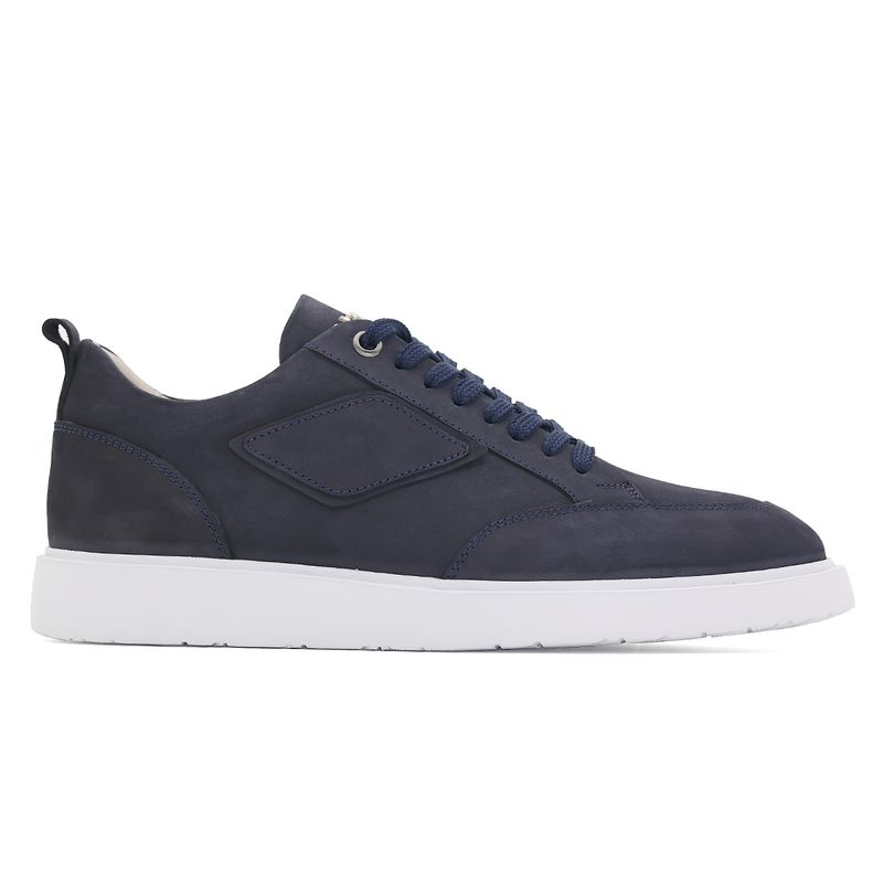 H32 Sneakers Lauda schoen Donkerblauw nubuck 37055 04