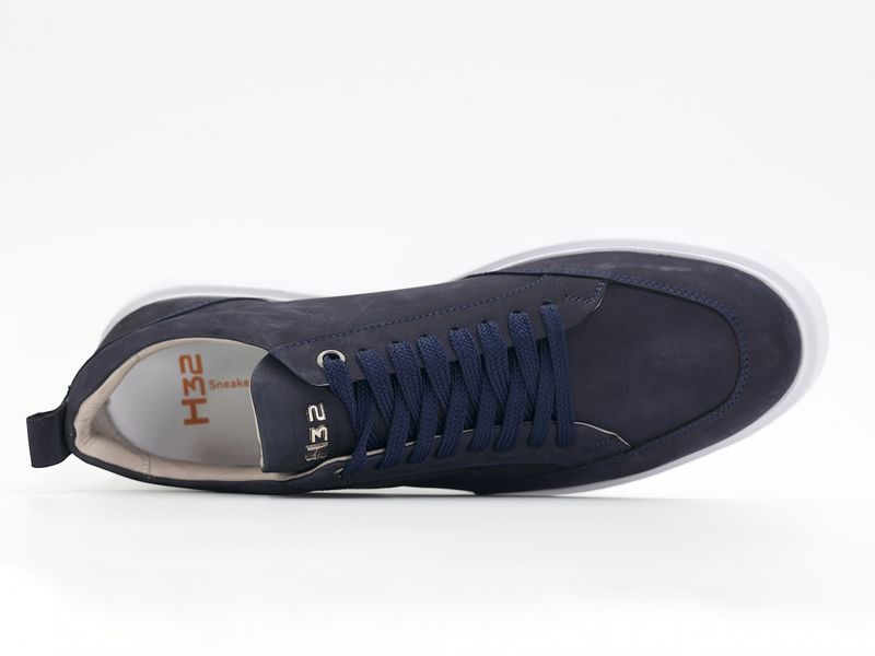 H32 Sneakers Lauda schoen Donkerblauw nubuck 37055 04