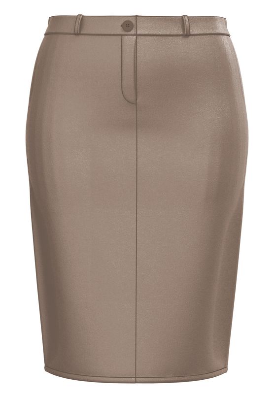 Frank Walder Rok beige/brow S51601203