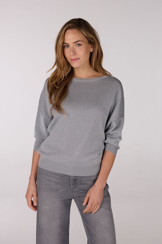 Jansen Amsterdam ILONA TRUI LK 194 long sleeve light grey ILONA SS25