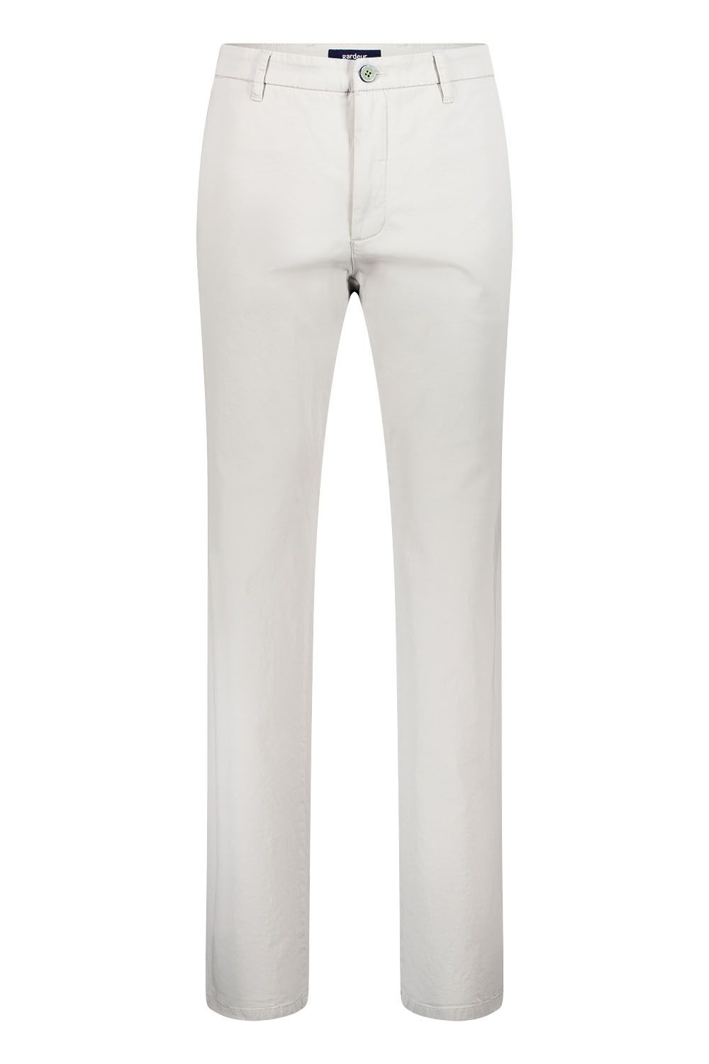 Gardeur Broek Flatfront Modern Fit Hellgrau BOBBY 412841
