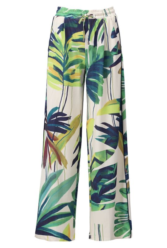 K-Design Broek met design Blauw A322