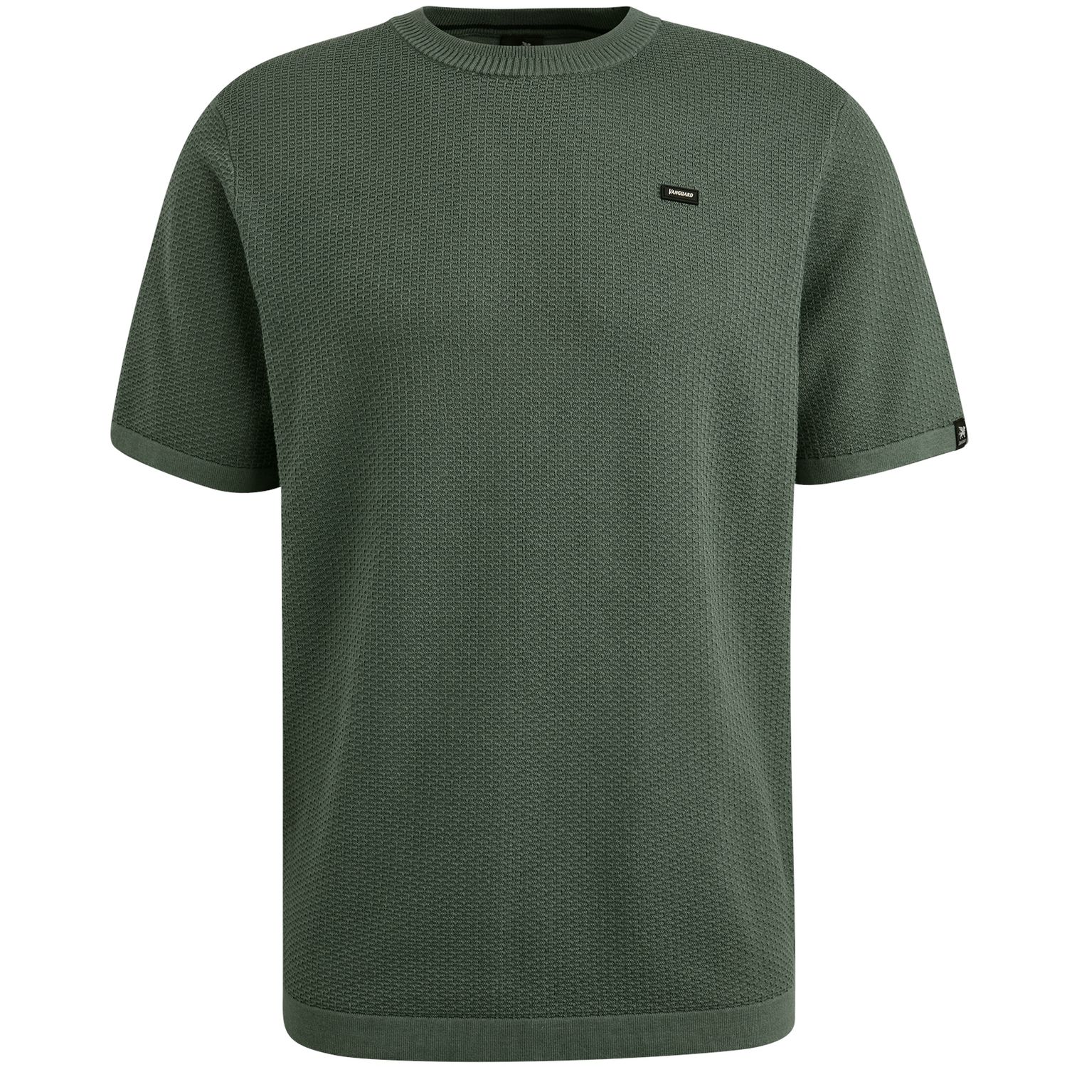 Vanguard Short sleeve r-neck cotton modal Dark Forest VTSS2503515
